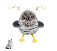 Flapping Bird Cat Toy,2026 Flappy Chirping Bird Cat Toy,3 Modes, Touch Activated Interactive Cats Toys, Electric Cats Toy, for Indoor Cats Kitten Adult (c-3pcs)