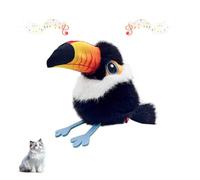 Flapping Bird Cat Toy,2026 Flappy Chirping Bird Cat Toy,3 Modes, Touch Activated Interactive Cats Toys, Electric Cats Toy, for Indoor Cats Kitten Adult (b-2pcs)