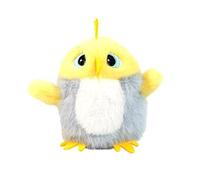 Flapping Bird Cat Toy, Easy To Use And Clean, Yellow, Black, Interactive Kitten Toy, Fun Cat Gadget, USB Rechargeable, For Pet Home Living Room Indoor