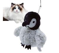 Flapping Bird Cat Toy Rechargeable Touch Activated | Flapping Bird Interactive Cat Toys for Kitten Indoor Enrichment Exercise Hunting Chasing Play Christmas