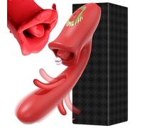 Flapping Vibrator for Women 3-in-1 G Spot Adult Toys Clitoral Stimulator with 10 Licking 10 Vibration Modes Waterproof Rechargeable Sex Toy for Solo & Couples
