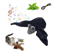 Flappy Bird Cat Toy, 2026 New Interactive Chirping Bird Cat Toy with Remote Control, Chirping Birds Cats Toys Flapping Wings, Flying Interactive Simulation Electric Cats Toys