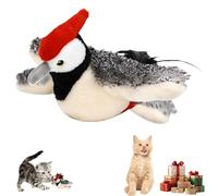 Flappy Cat Toy, Interactive Chirping Bird Cat Toy with Remote Control, Chirping Bird Cats Toys Flapping Wings, Rechargeable Toys for Indoor Cats (1PC)