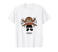 Flappy Mika Value Graphic T-Shirt, Men, White, L