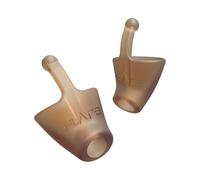 Flare Audio Calmer | Noise Reduction Ear Plugs Alternative | Silicone Reusable Ear Plugs for Noise Sensitivity, Focus and Travel | Noise Reducing Ear Plugs Substitute (Standard, Medium)