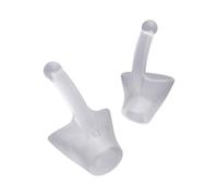Flare Audio Calmer | Noise Reduction Ear Plugs Alternative | Silicone Reusable Ear Plugs for Noise Sensitivity, Focus and Travel | Noise Reducing Ear Plugs Substitute (Mini, Soft Translucent)
