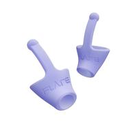 Flare Audio Calmer | Noise Reduction Ear Plugs Alternative | Silicone Reusable Ear Plugs for Noise Sensitivity, Focus and Travel | Noise Reducing Ear Plugs Substitute (Mini, Soft Purple)