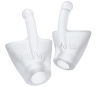 Flare Audio Calmer | Noise Reduction Ear Plugs Alternative | Silicone Reusable Ear Plugs for Sound Sensitivity, Focus and Travel | Noise Reducing Ear Plugs Substitute (Standard, Translucent)