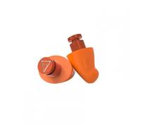 Flare Earshade - Earplugs - Block Sound - Aerospace Aluminium & Super Soft Memory Foam - Orange