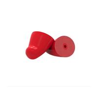 FLARE AUDIO Flare Earshade Replacement Tips - Block Sound - Reusable Memory Foam - Red