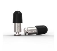 Flare Audio Isolate Earplugs for Noise Reduction - Certified Reusable Hearing Protection SNR-30dB - Concerts, Motorbikes, Construction, Motorsport, Shooting (Stone Aluminium)