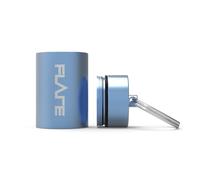 FLARE AUDIO Large Capsule Light Blue - Tough Lightweight Aluminium, Water-proof, Keychain