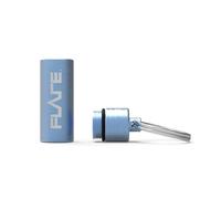 FLARE AUDIO Premium Earplug Keychain Case, Waterproof Aluminium Storage Capsule for Reusable Earplugs, Compatible with Calmer, Isolate and Sleeep, Size Standard, Light Blue