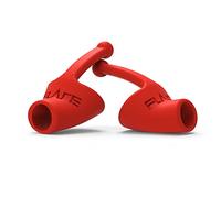 Flare Calmer Kids - Ear Plugs Alternative - Reduce Annoying Noises Without Blocking Sound - Soft Reusable Silicone (Red, Kids)