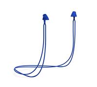 Flare Calmer Kids Secure - Ear Plugs Alternative - Reduce Annoying Noises Without Blocking Sound - Soft Reusable Flexible Silicone with Built-in Lanyard (Blue, Kids)