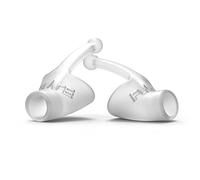 Flare Calmer Mini Original - Small Ear Plugs Alternative - Reduce Annoying Noises Without Blocking Sound - Soft Reusable Silicone - Translucent