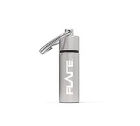 Flare Audio Capsule Silver - Tough Lightweight Aluminium, Water-Proof, Keychain