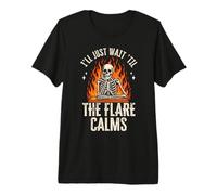 Flare Day Chronic Illness Warrior Spoonie Autoimmune Disease Premium T-Shirt