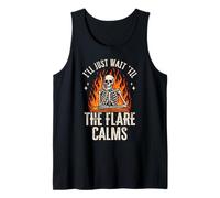 Flare Day Chronic Illness Warrior Spoonie Autoimmune Disease Tank Top