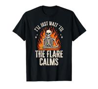Flare Day Chronic Illness Warrior Spoonie Autoimmune Disease Value Graphic T-Shirt