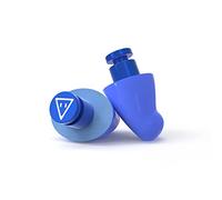 Flare Earshade - Earplugs - Block Sound - Aerospace Aluminium & Super Soft Memory Foam - Blue
