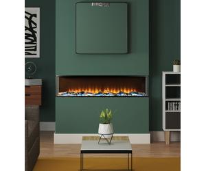 Flare Invision 1250 3SL Electric Inset Wall Fire