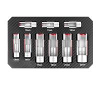 Flare Nut Remover Tool - Bolt Extractor with Slotted Base | Car Groove Removal Kit for Car Owners, Mechanics, Hobbyists, Strong Instrument for Grip Extraction for Stuck or a