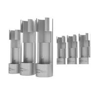 Flare Nut Socket Set - 10-19mm Flare Nut Socket with Storage Box | 6 Pieces Mechanical Tools Zhexagonal Oxygen Sensor Special Key Oil Pipe Disconnect Tool Set for automatisc