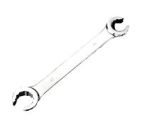 Flare Nut Spanner 1PCS Double End Open Ring Spanner Brake Pipe Spanner Metric for Home and Auto Repairing (24x27mm)