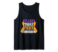 Flare Today Fierce Tomorrow - Psoriasis Awareness Tank Top