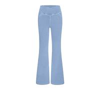 Flared Jeans for Women High Waist Stretchy Bell Bottom Denim Pants Skinny-Fit Tummy Control Pull On Bootcut Yoga Trousers Denim Casual Trendy Comfy Loungewear Elastic Jeans