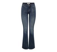 Flared jeans for women Only Blush Icon Coin Bleu Mx32