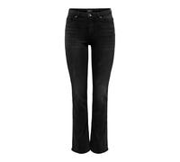 Flared jeans for women Only Onlwauw bj1097 Noir Sx30