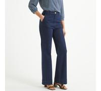 Flared Jeans Untreated Blue
