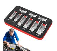 Flared Nut Socket Set - Nut Socket Removal Tool Kit, Precision Design Automotive Repair Tool, Professional Mechanical Equipment for Driving Service