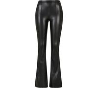 Flared Trousers in synthetic leather woman Urban Classics GT Noir 2XL
