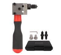 Flaring Tool Kit, 3/16in 1/4in Manual Tubing Flaring Tool Set, Universal Single Double Automotive Brake Line Tool Kit for Copper Pipe Flaring, Auto Repair Tool