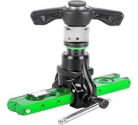 Flaring Tool Kit with Ratchet Mechanism and Eccentric Clutch for and Refrigeration Systems