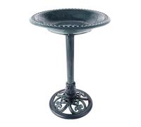 Flaroey 1 Piece Bird Feeder Spring and Summer Garden Bird Bath Landscape Ornaments As Shown PP with Ground Bird Feeder A