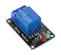 Flaroey 1-Way Relay Driver Module with LED Indicator Microcontroller Compatible PLC MCU Control Board Module 12V