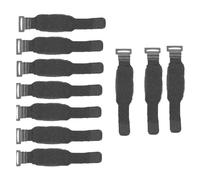 Flaroey 10pcs Electric Guitar Stop Band, Musical Instrument Accessories, String Protector Timbering Band Muffled Band 185mm