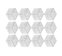 Flaroey 12 Pack Self Adhesive Acoustic Panels 11.8inch X 10.2inch Sound Proof Foam Panels with High Density