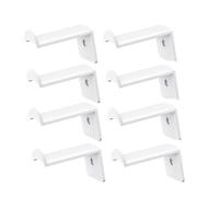 Flaroey 2.8 Inch Hat Hooks for Wall - (8 Pack) Cowboy Hat Rack,Cap Holder, Organizer for Baseball Caps, Western Room Decor White