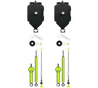 Flaroey 2 Set Quartz Clock Movement Kit Oscillating Movement + Pointer Clock Repair Parts Replacement Parts B