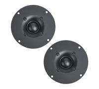 Flaroey 2PCS 4 Inch HiFi Tweeter Speaker 8 Ohm 30-60W Silk Film Dome Audio Treble Speaker for Sound Systems Home Speaker