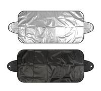 Flaroey 2PCS All-Weather Sunshade Ice Cover Snow Plow Accessories Windshield Protector All Seasons Sunshade Ice Cover 150 * 70CM