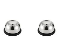 Flaroey 2Pcs Boiled Egg Piercer Stainless Steel Egg Prickers Separator Endurance Bakery Egg Puncher Home Kitchen Egg Separator Easy to Use,A