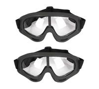 Flaroey 2pcs Goggles Outdoor Sport Glasses Game Clear Goggles