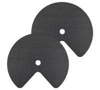 Flaroey 2Pcs Lazy Shelf Liner Circle Kitchen Liners Non Adhesive Cabinet Liners Non Slip Fridge Mats for Drawer Pantry 31Inch-B