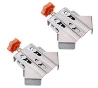 Flaroey 2PCS Multipurpose Corner Clamp 90 Degree Corner Clamp T-Shaped Right Angle Clamping